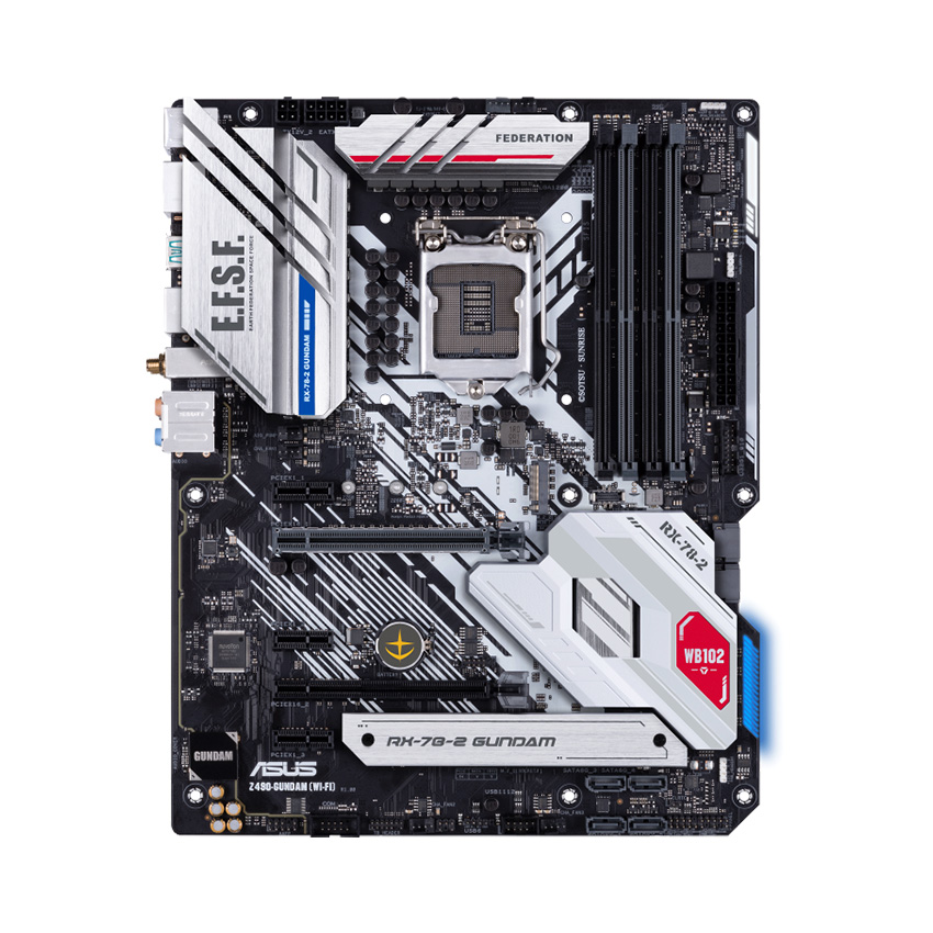 Mainboard ASUS Z490 GUNDAM WIFI