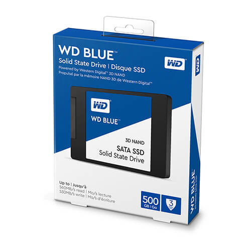 Ổ cứng SSD WD Blue 3D NAND 500GB Sata 2.5