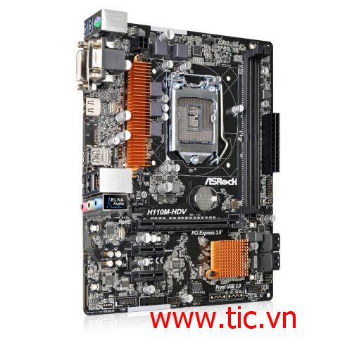 ASRock H110M-HDV: Dưới chiến bình dân, trên chơi cao cấp