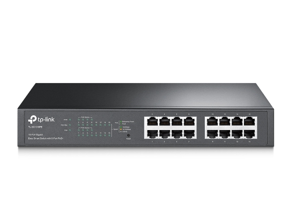 Switch TP-Link TL-SG1016PE Easy Smart PoE 16 cổng Gigabit với 8 cổng PoE+